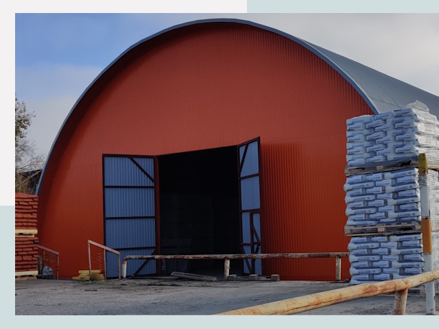 Полукруглые ангары по цене от 621 руб. в Махачкала