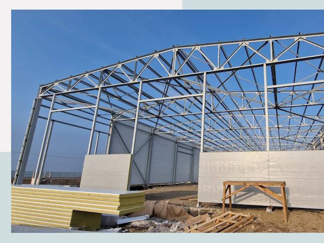 Утепленные ангары в Махачкала от 621 руб. за м²