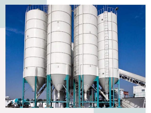 Строительство цементных силосов в Махачкале