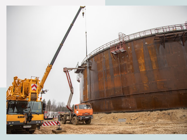 Монтаж резервуаров в Махачкале от 621 руб. за м³