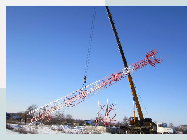 Строительство башен связи в Махачкале от 621 руб.