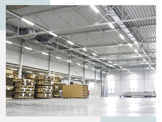 Освещение ангаров в Махачкале