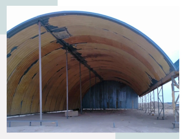 Реконструкция ангаров в Махачкале