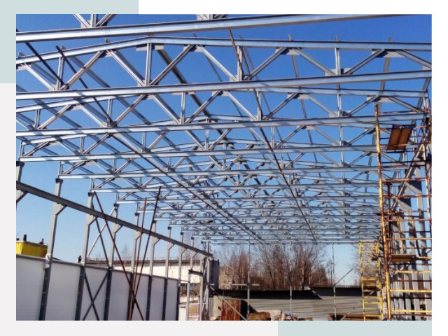 Металлокаркасы для складов в Махачкале